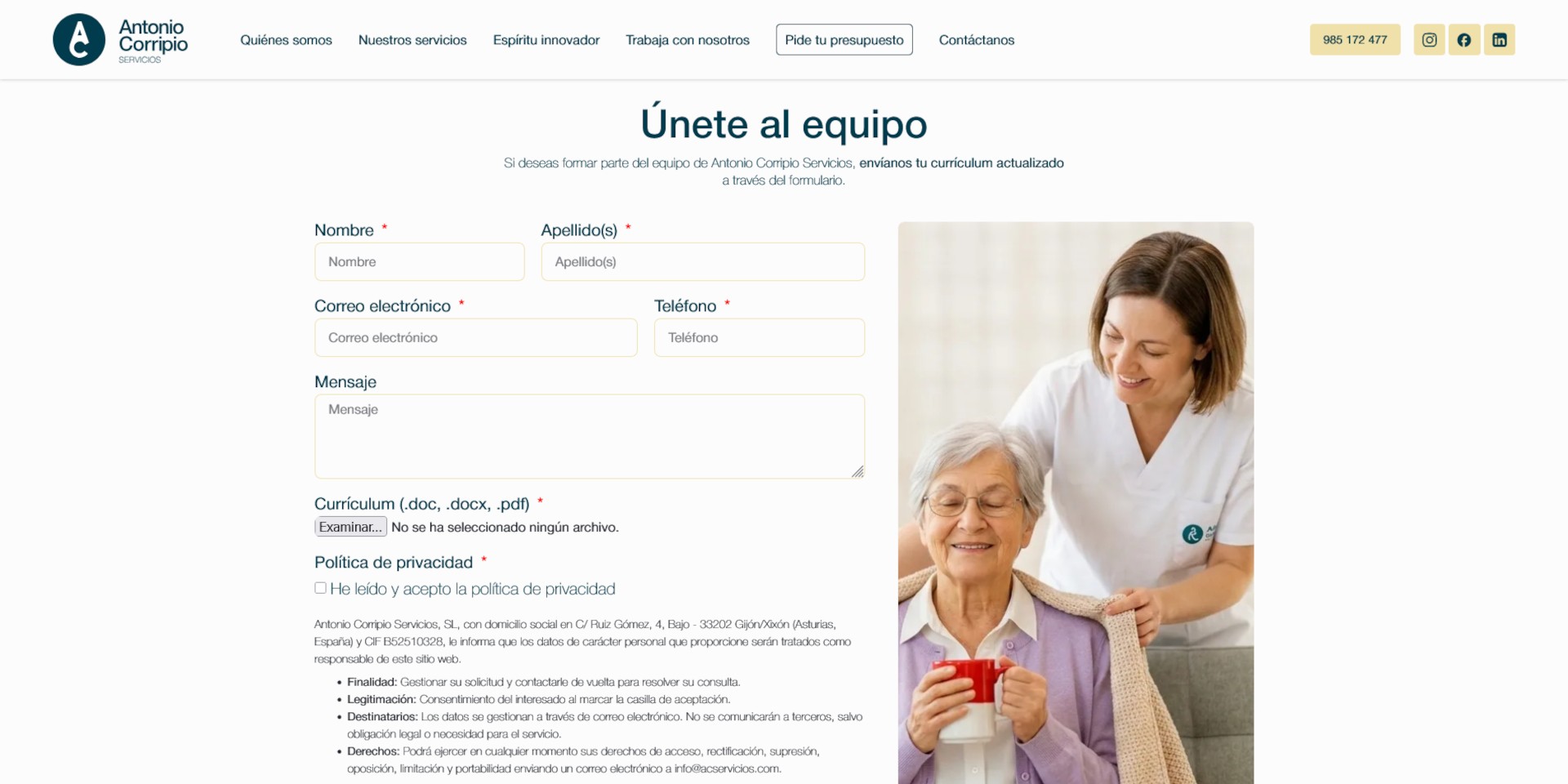 Pensada para las personas