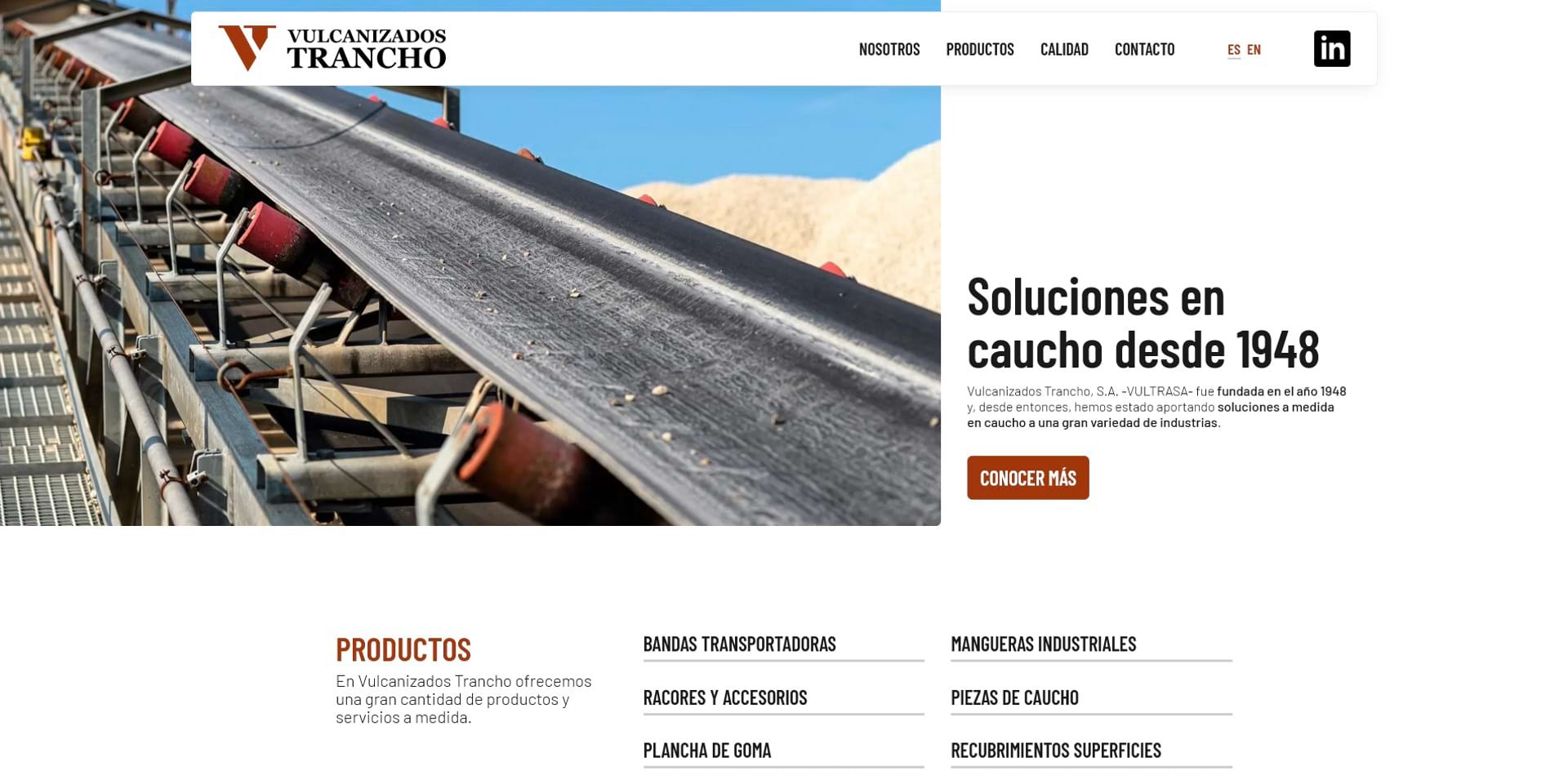 ¡Qué 'caucho' de web!